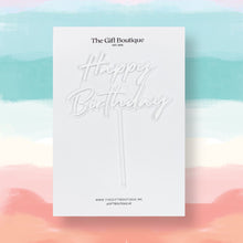 Load image into Gallery viewer, Happy birthday Cake Topper
